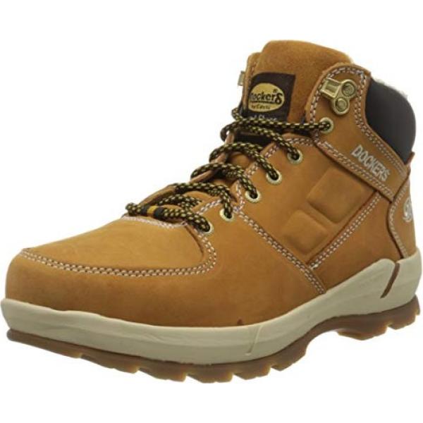 Sneakers altas hombre amarillo Dockers by Gerli Bantoa