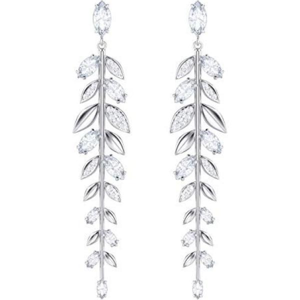 Pendientes Swarovski blanco