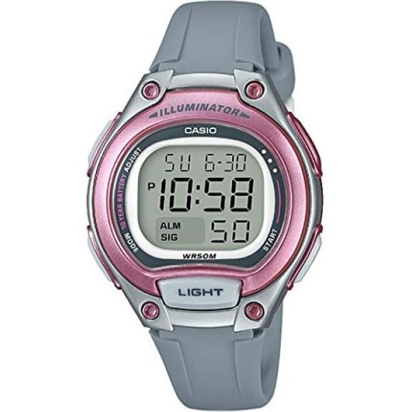 Reloj digital mujer rosa digital con cinta Casio