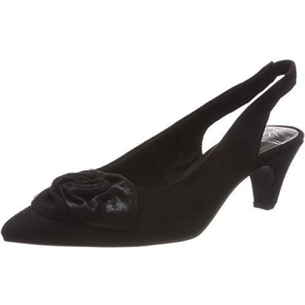Zapatos de tacón nero Marco Tozzi negro