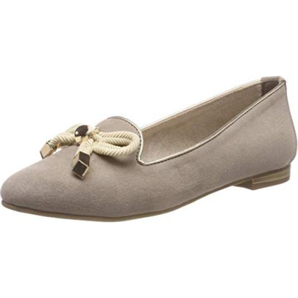 Scarpe stringate beige e grigio Marco Tozzi
