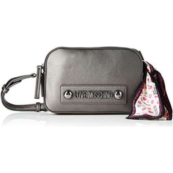 bolsos mensajero Love Moschino gris
