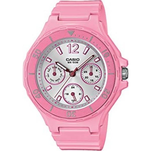 relojes analógicos Casio rosa