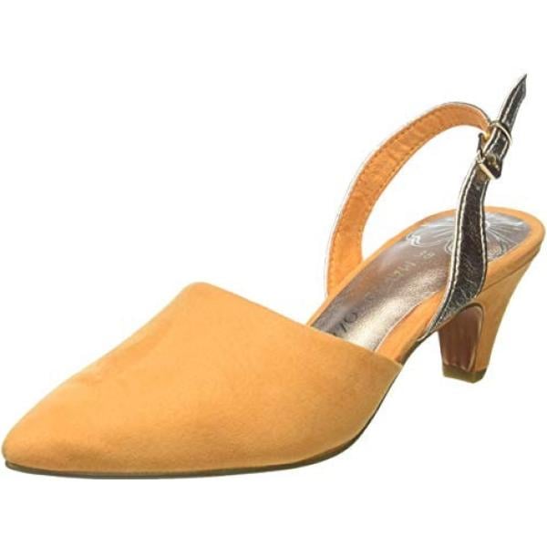 Zapatos de tacón Marco Tozzi naranja