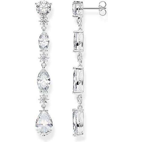 pendientes Thomas Sabo gris