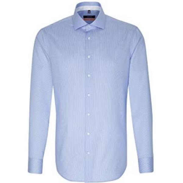 Camisas Seidensticker azul de rayas