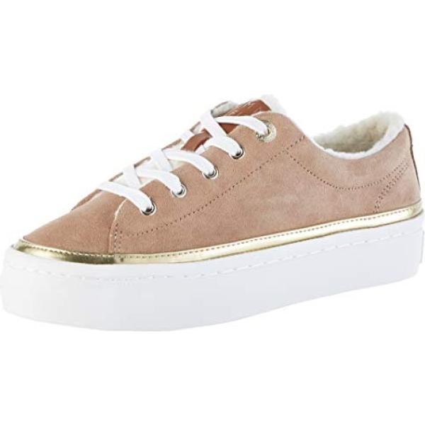 Sneakers con pizzo effetto scamosciato Tommy Hilfiger