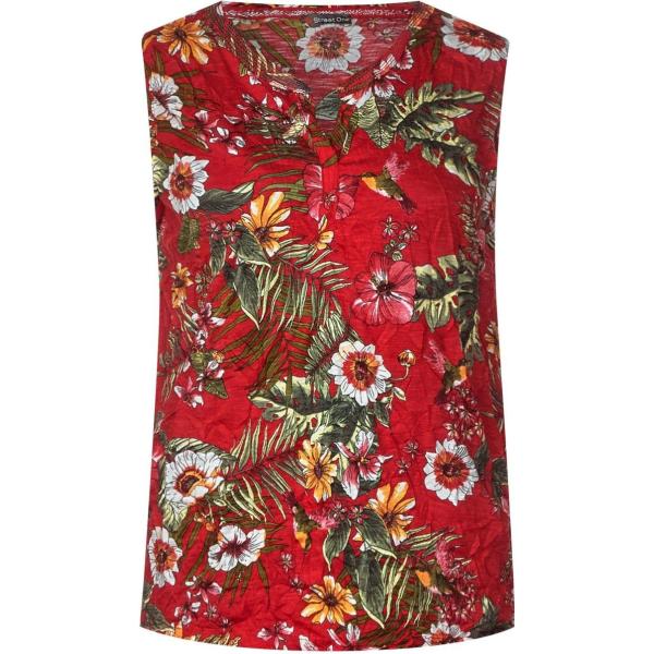 camiseta sin mangas Street One multicolor