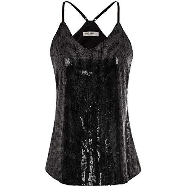 Top Grace Karin negro