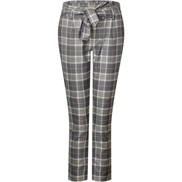 pantalones Street One multicolor de cuadros