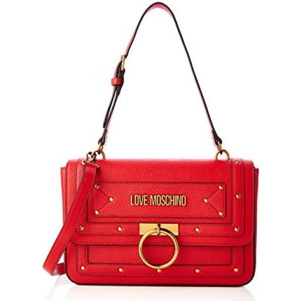 bolso shopper Love Moschino rojo