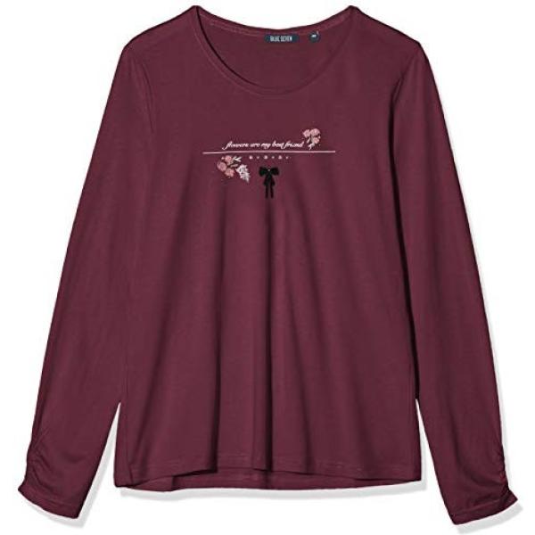 Maglioncino blu Blue seven rojo