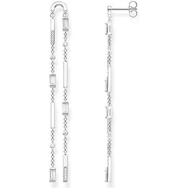 pendientes Thomas Sabo gris