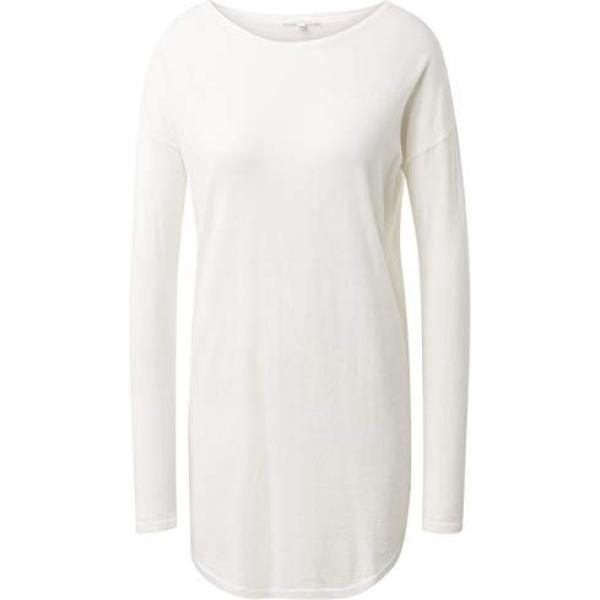 Maglioncino in denim jersey bianco TOM TAILOR Denim blanco
