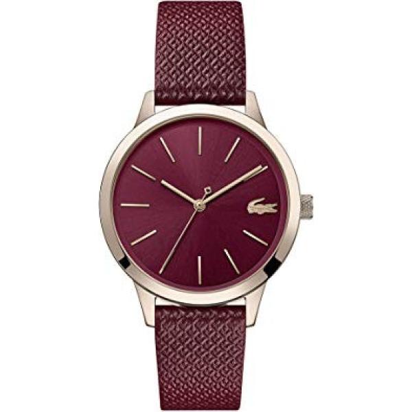 reloj analógico Lacoste rojo