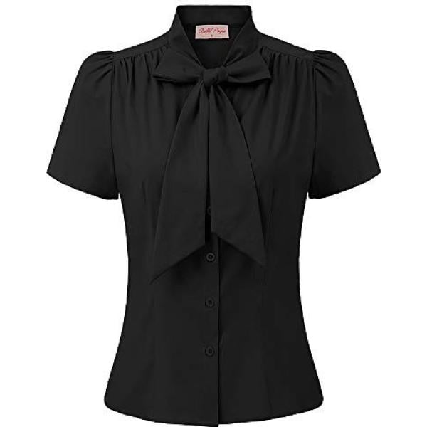 blusas Belle Poque negro