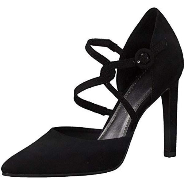 Zapatos de tacón nero Marco Tozzi negro