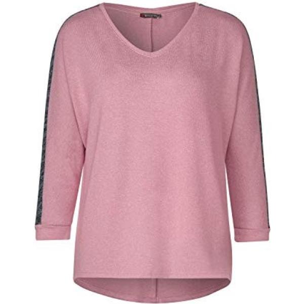 Maglietta melange multicolore e rosa Street One multicolor