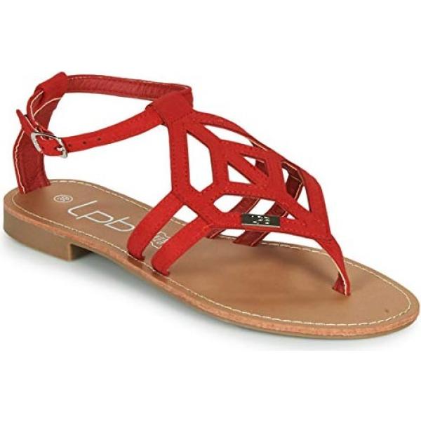 sandalias LPB Woman rojo