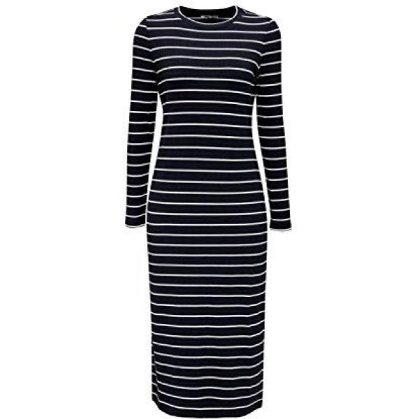 vestidos Edc by Esprit azul de rayas