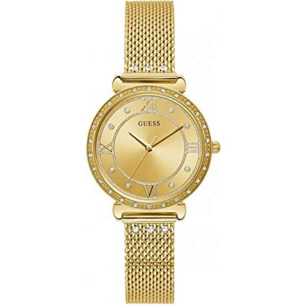 relojes analógicos Guess amarillo