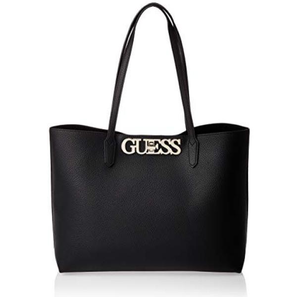 Borsa a mano tote nero Guess negro
