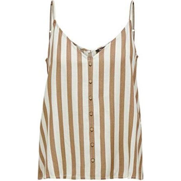 camisas Only gris de rayas