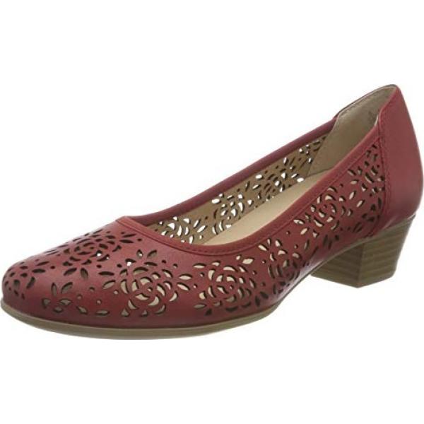 zapatos de tacón Caprice rojo