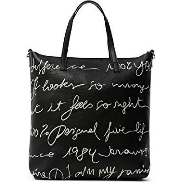 bolso shopper Desigual blanco