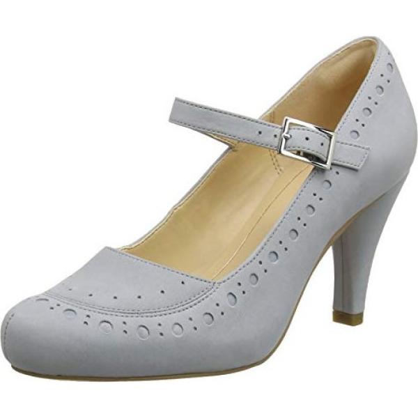 zapatos de tacón Clarks gris