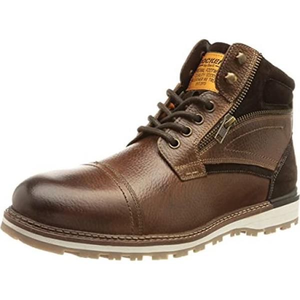 Botas hombre marr n piel Dockers by Gerli Bantoa