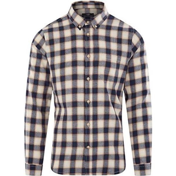 camisas Oodji Ultra blanco de cuadros