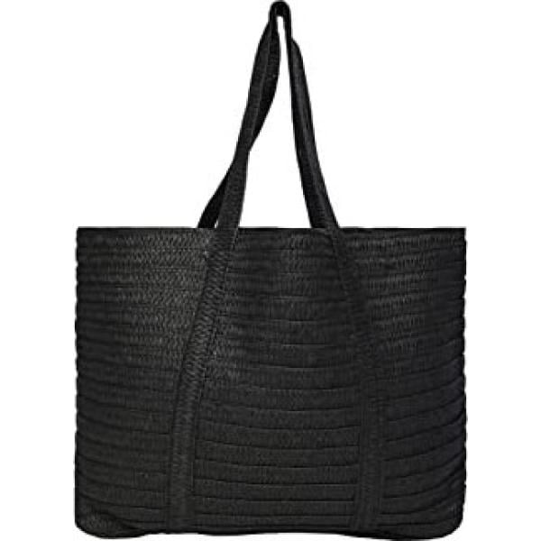 Bolso mimbre online negro