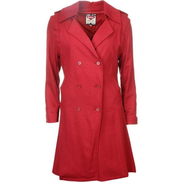 trench Lee Cooper rosso military