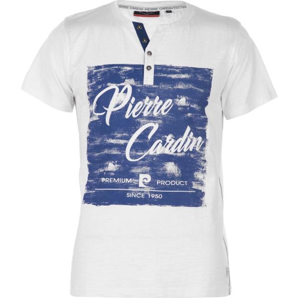 t-shirt Pierre Cardin bianco