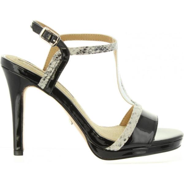 sandali in pelle Maria Mare nero
