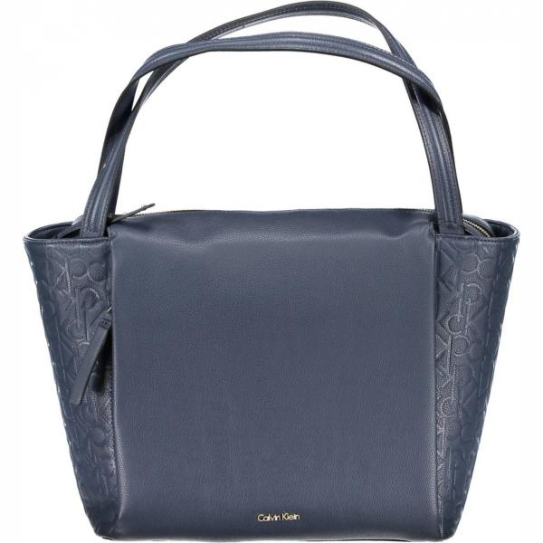 borse a spalla Calvin Klein blu
