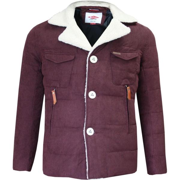 giubbotto Lee Cooper rosso military