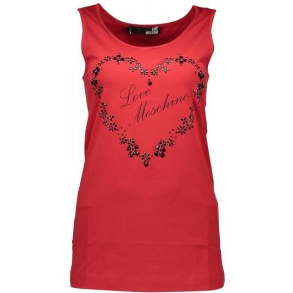 canottiere Love Moschino rosso