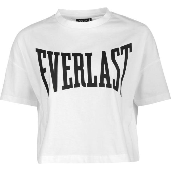 t-shirt Everlast bianco a quadri