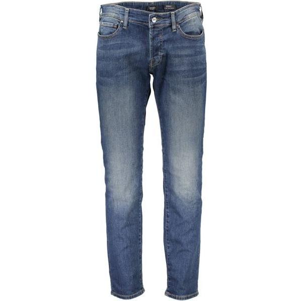 Jeans in denim con bottoni blu Guess blu