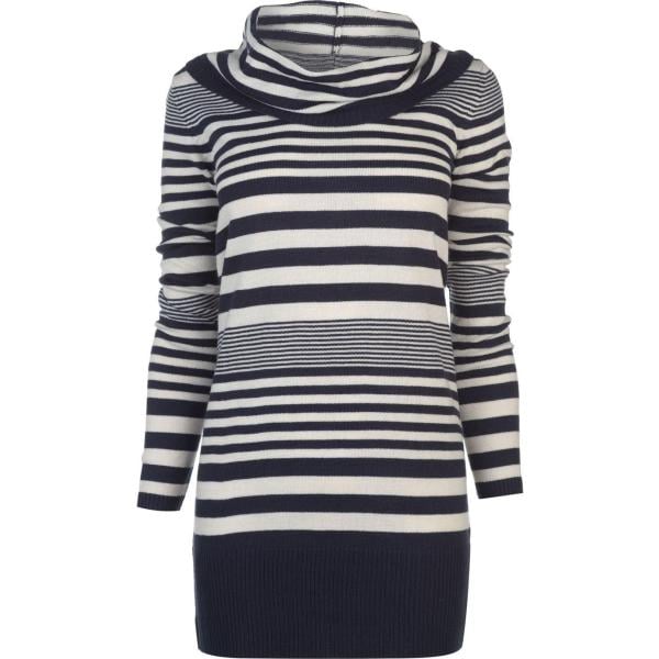 Maglia a righe girocollo in denim navy Lee Cooper blu a righe