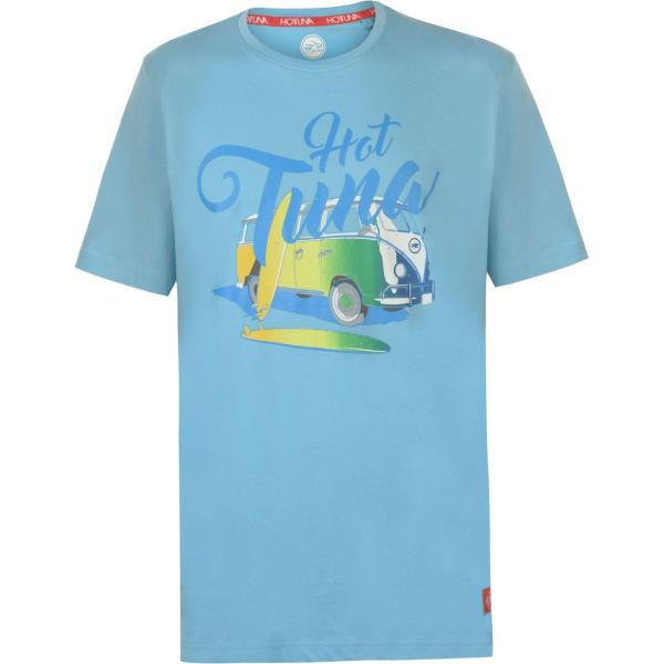 t-shirt Hot Tuna blu