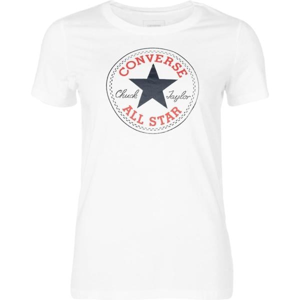 t-shirt Converse bianco