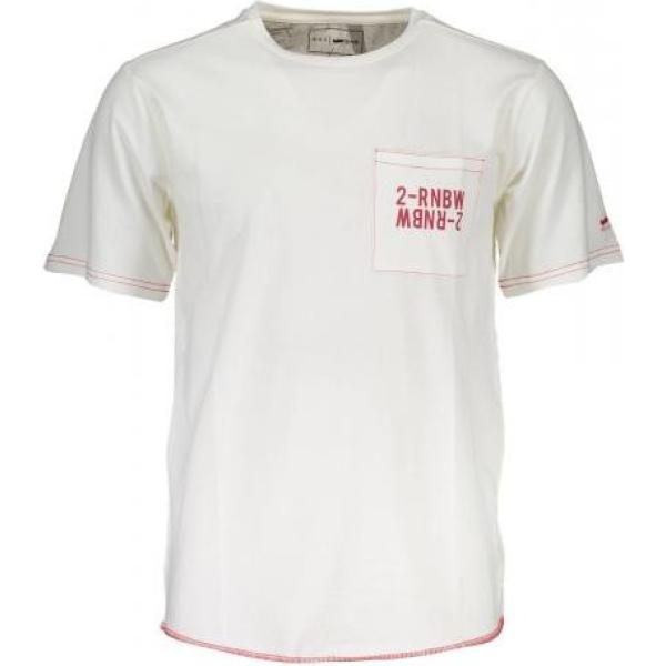 t-shirt Gas bianco
