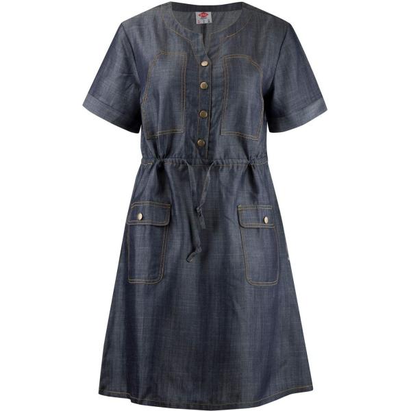 Vestito in denim nero Lee Cooper nero military