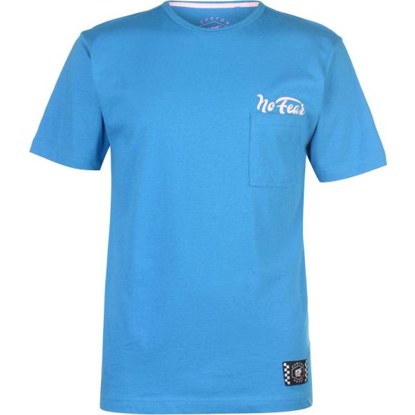 t-shirt No Fear blu