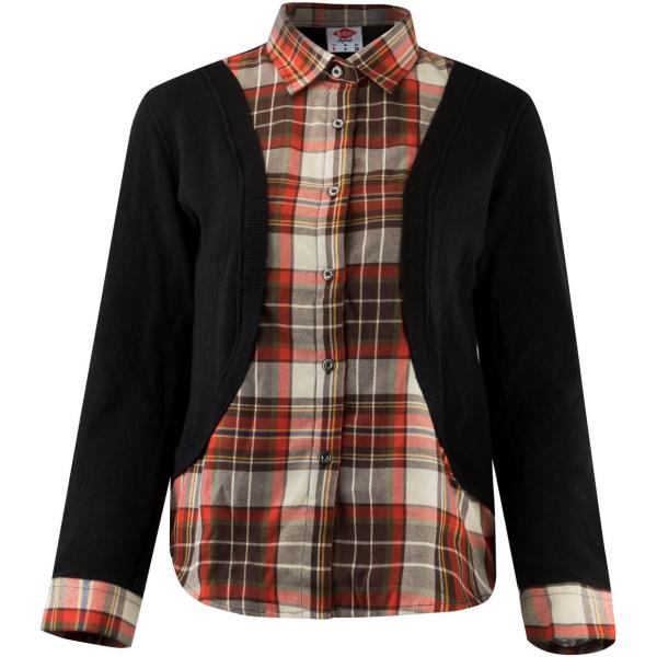 cardigan Lee Cooper multicolore a quadri