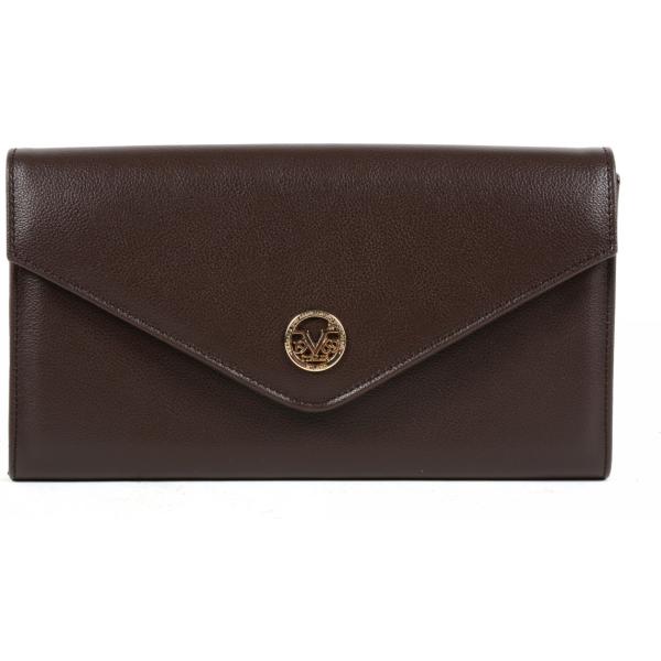 Clutch in pelle marrone V 19.69 marrone