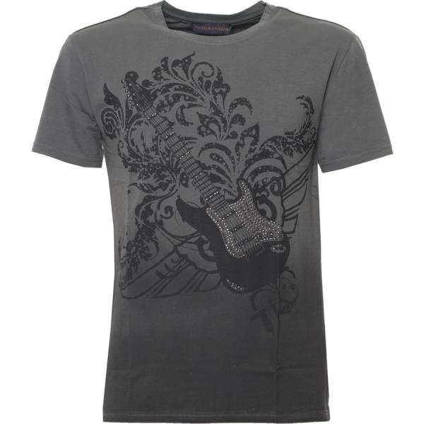 t-shirt Trussardi grigio